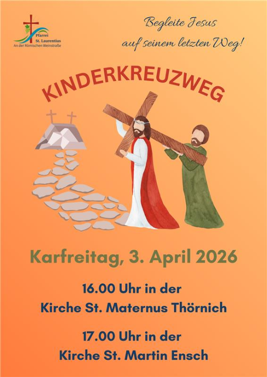 Kinderkreuzwege 2026 Ensch und Thörnich