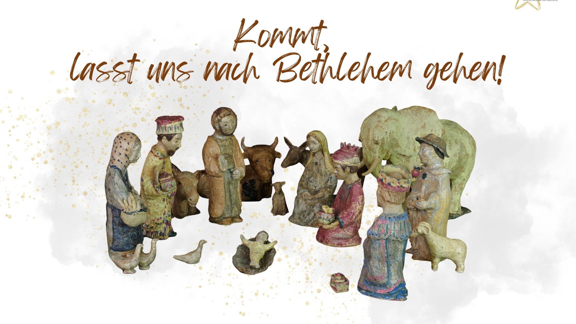 eine Krippenszene