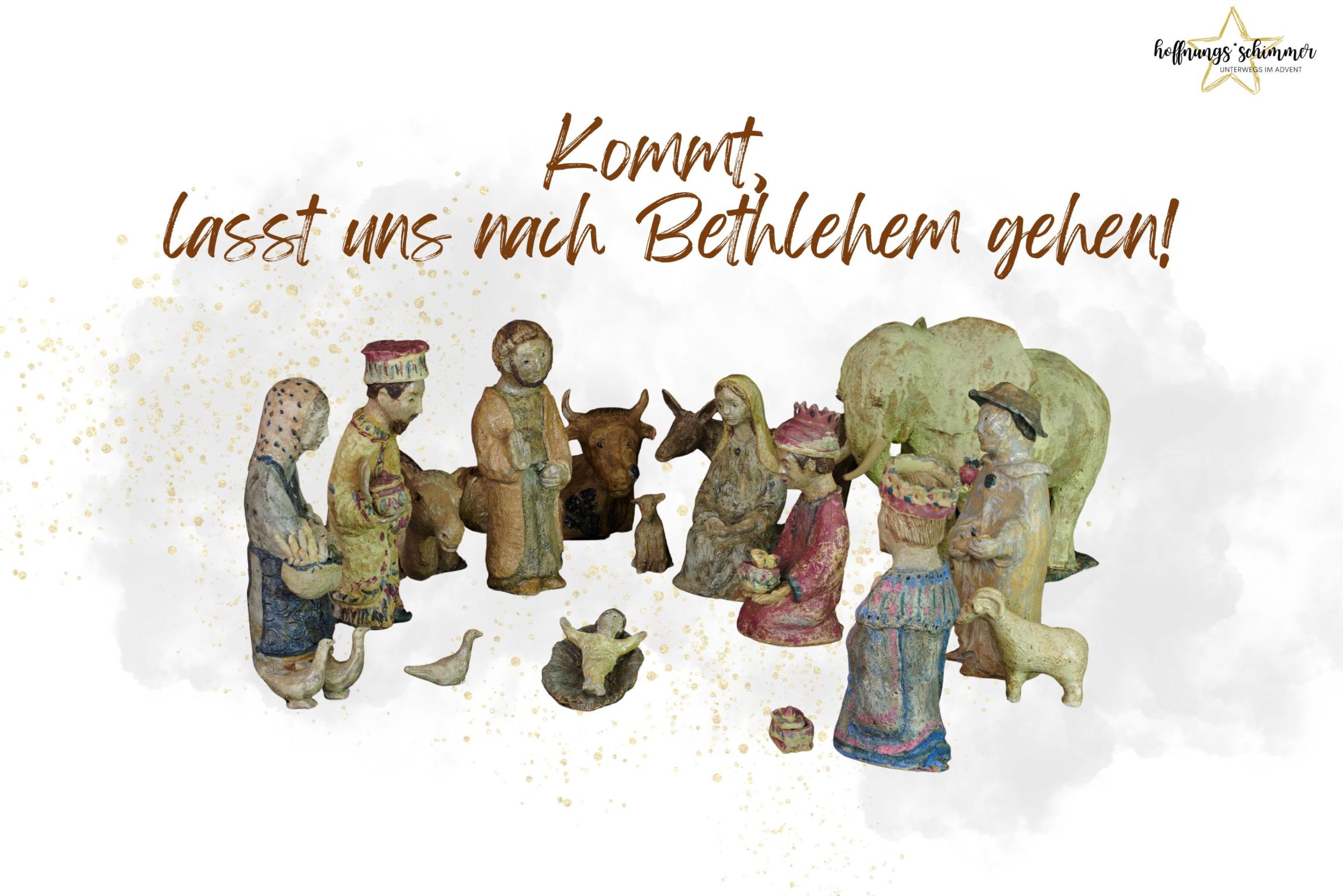 eine Krippenszene