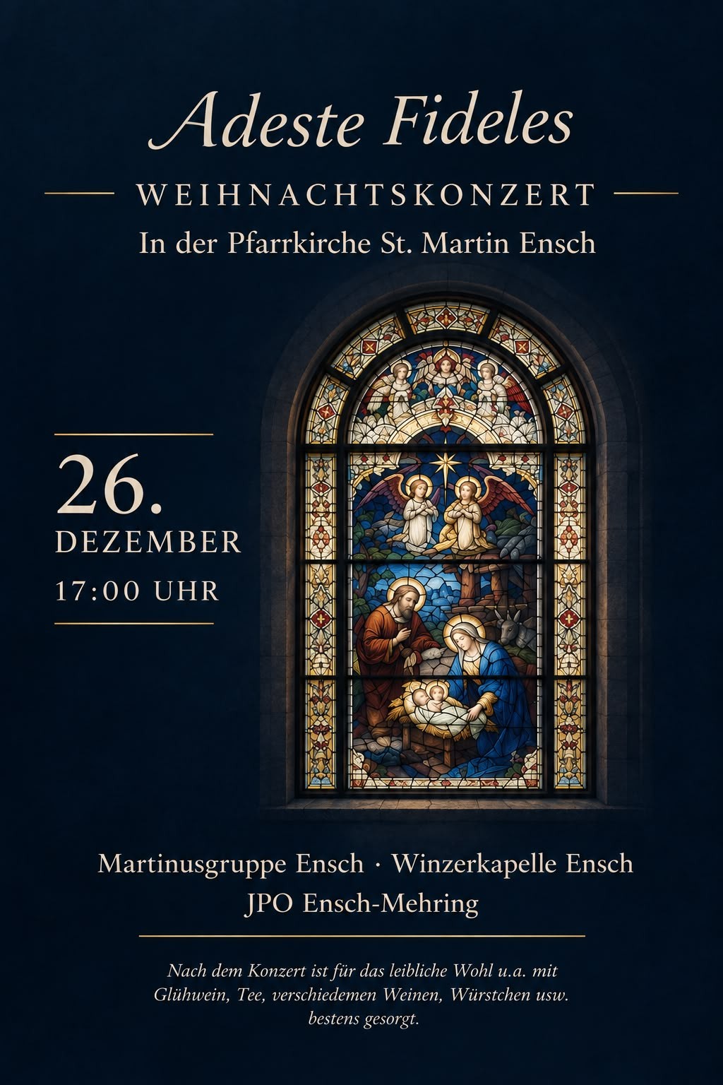 Plakat Konzert Ensch 2026