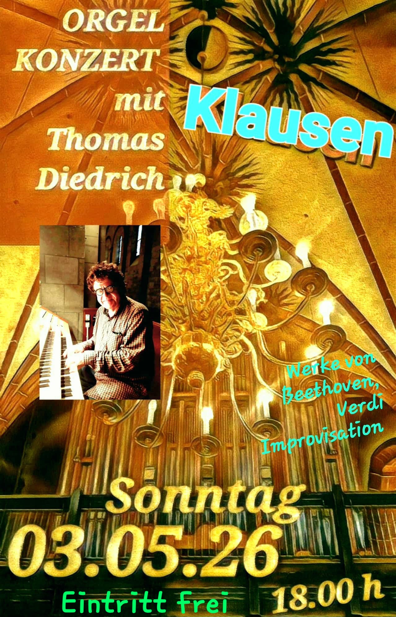 Konzert Thomas Diedrich in Klausen