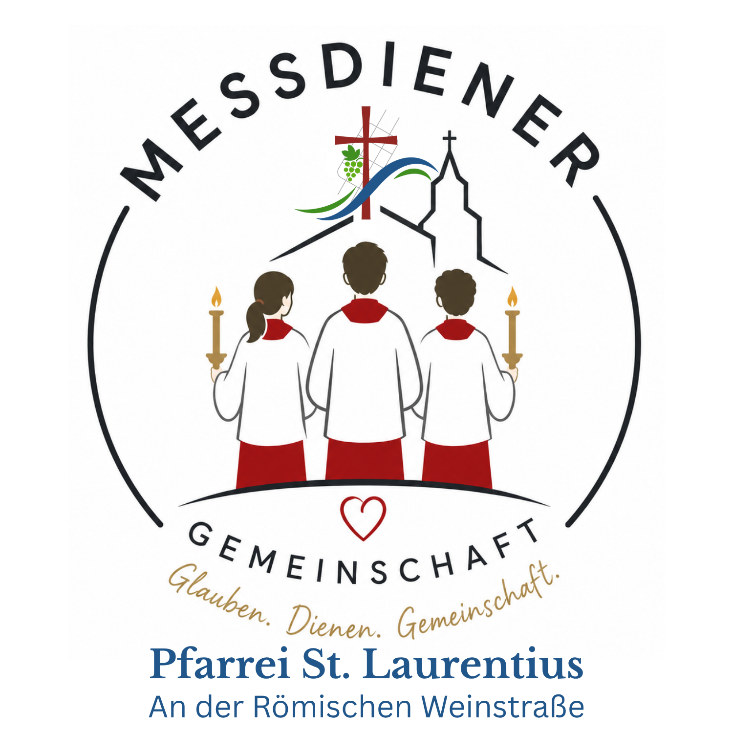 LOGO Messdienergemeinschaft St. Laurentius