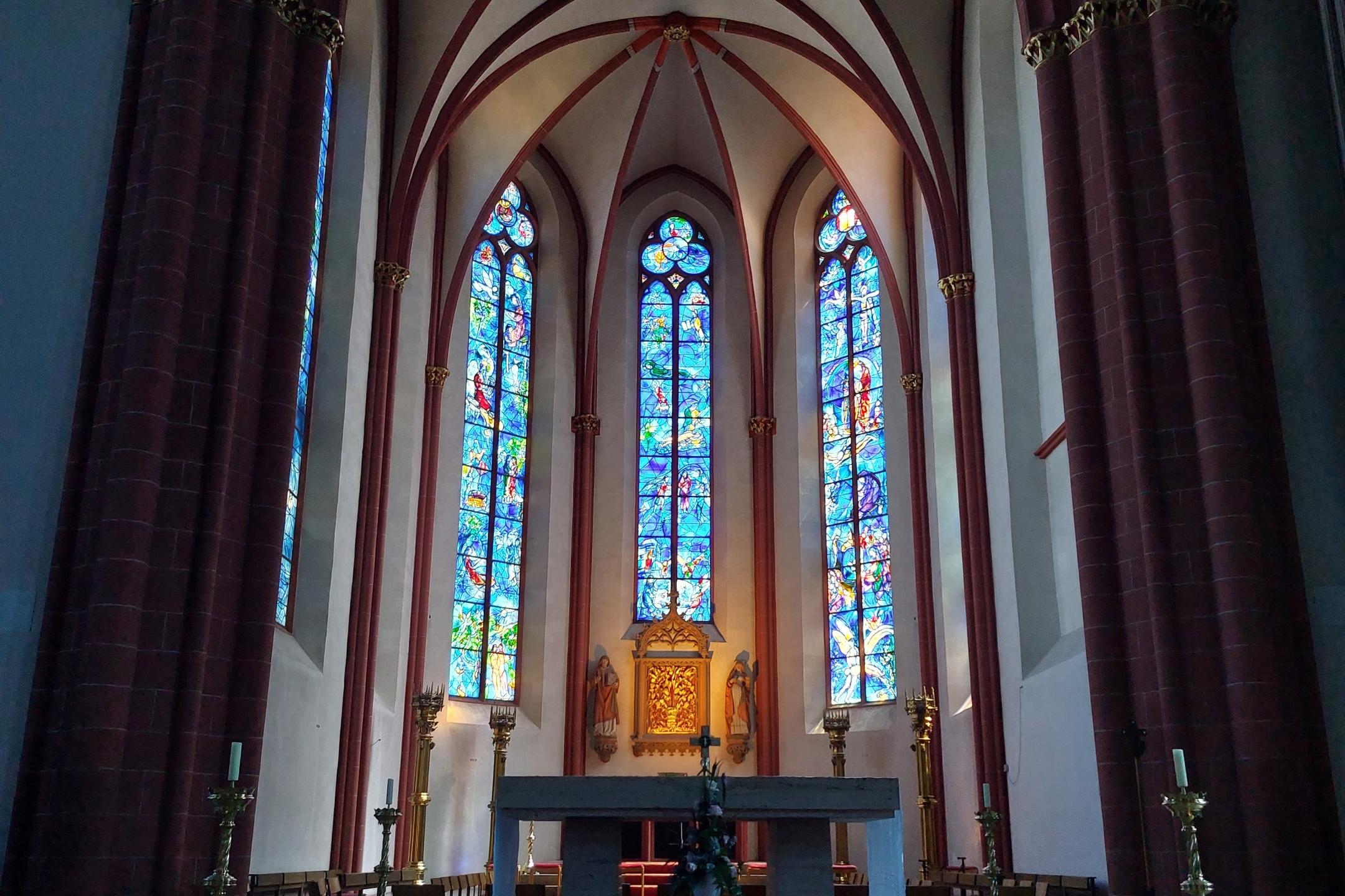 Chagallfenster in Mainz